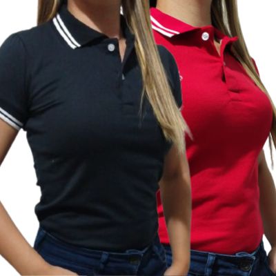 Camiseta Tipo Polo Dama