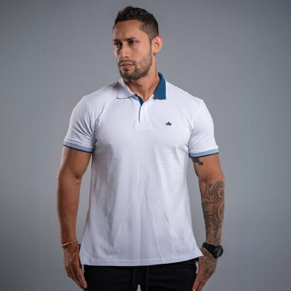 Camiseta Tipo Polo Premium Caballero