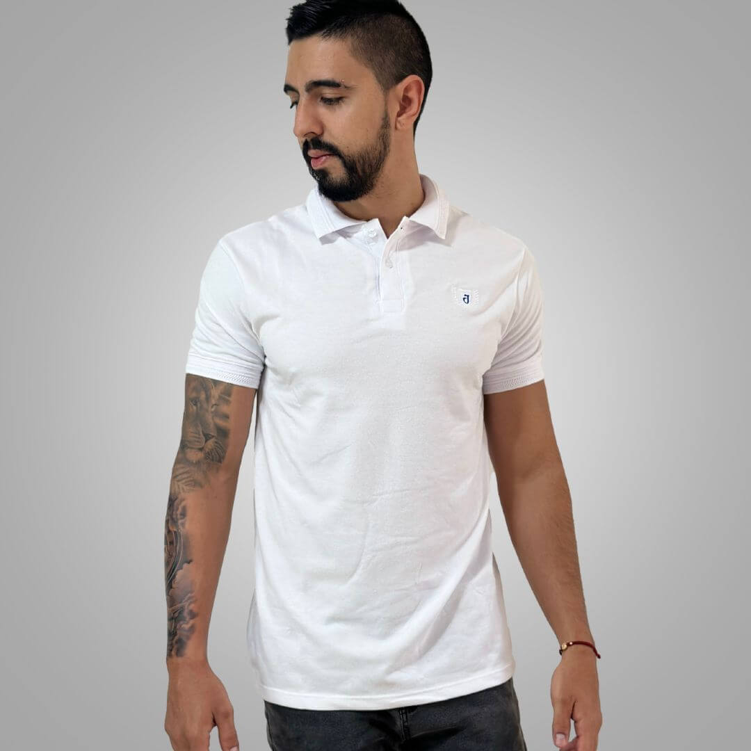 Camiseta Tipo Polo Caballero