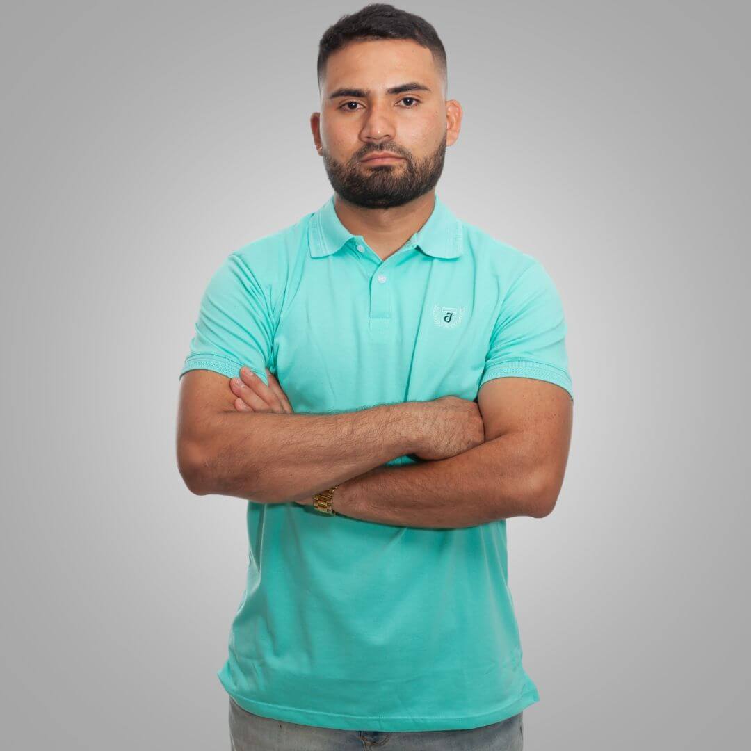 Camiseta Tipo Polo Caballero
