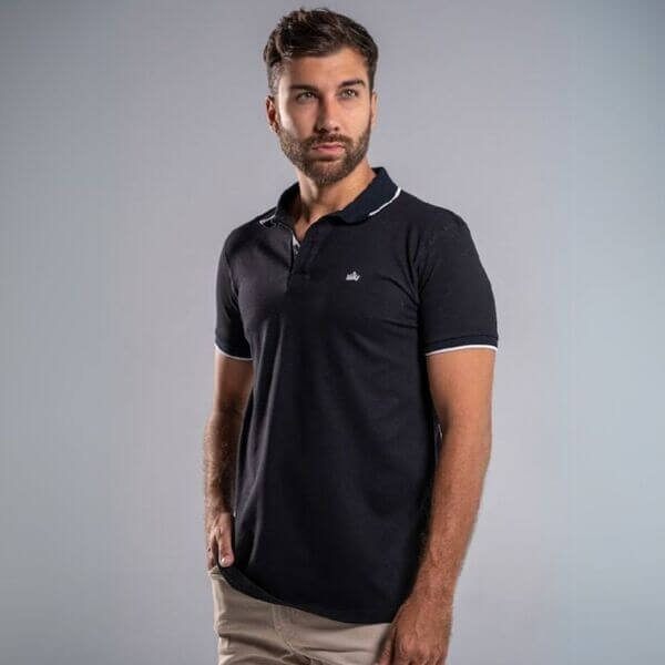 Camiseta Tipo Polo Premium Caballero