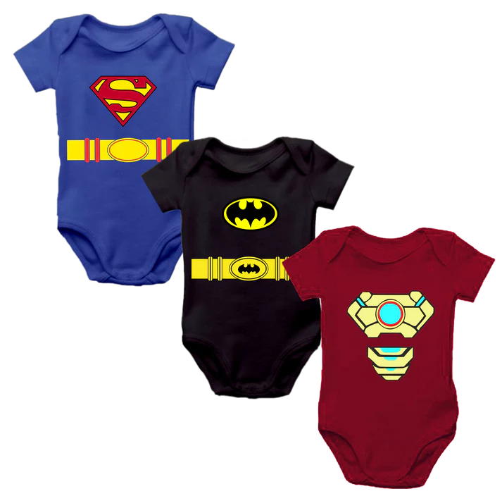Body Mameluco Bebé Set X 3